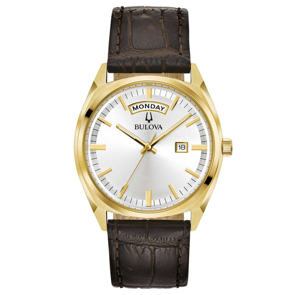 Orologio Bulova 97C106 Surveyor Day Date Placcato Oro | Gioiellitosti.it